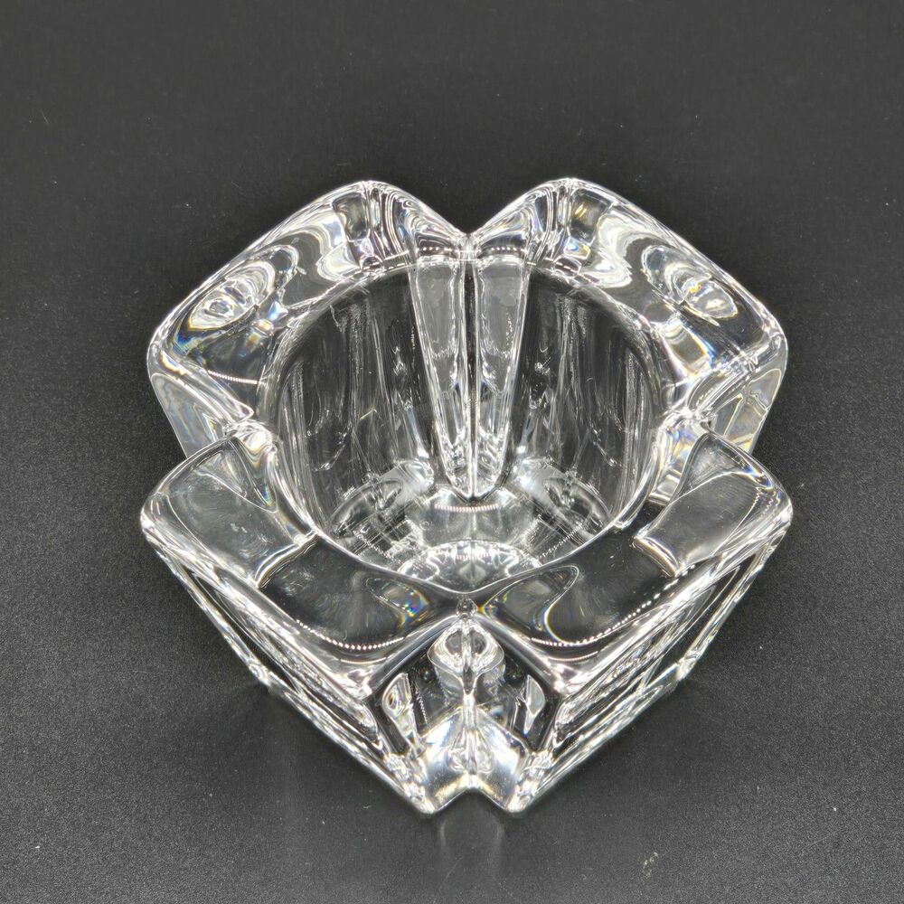 Orrefors Sweden Max Crystal Votive Tealight Candle Holder Anna Ehrner